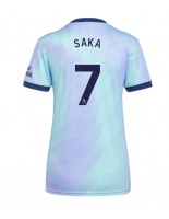Ženske Nogometnih dresov Arsenal Bukayo Saka #7 Tretji 2024-25 Kratki rokavi